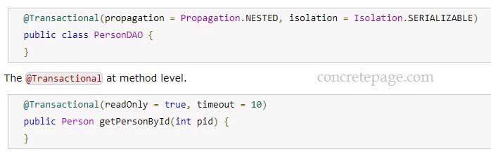 spring-transactional-example